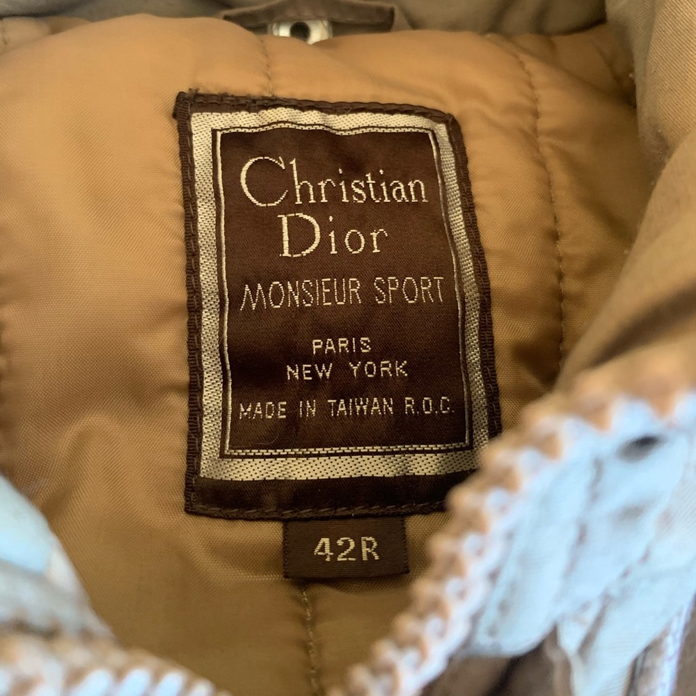 BID - christian dior vintage winter jacket unisex